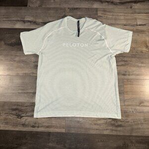 Lululemon x Peloton Mens Metal Tech Vent 2.0 T-Shirt Gym Active Stretch‎ XXL EUC